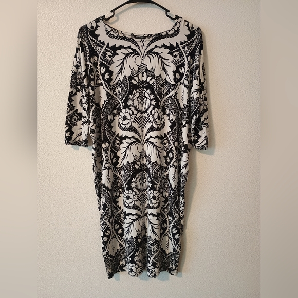 Marimekko Keinuva Black/White Dress Size XS Extra Small - Picture 2 of 8